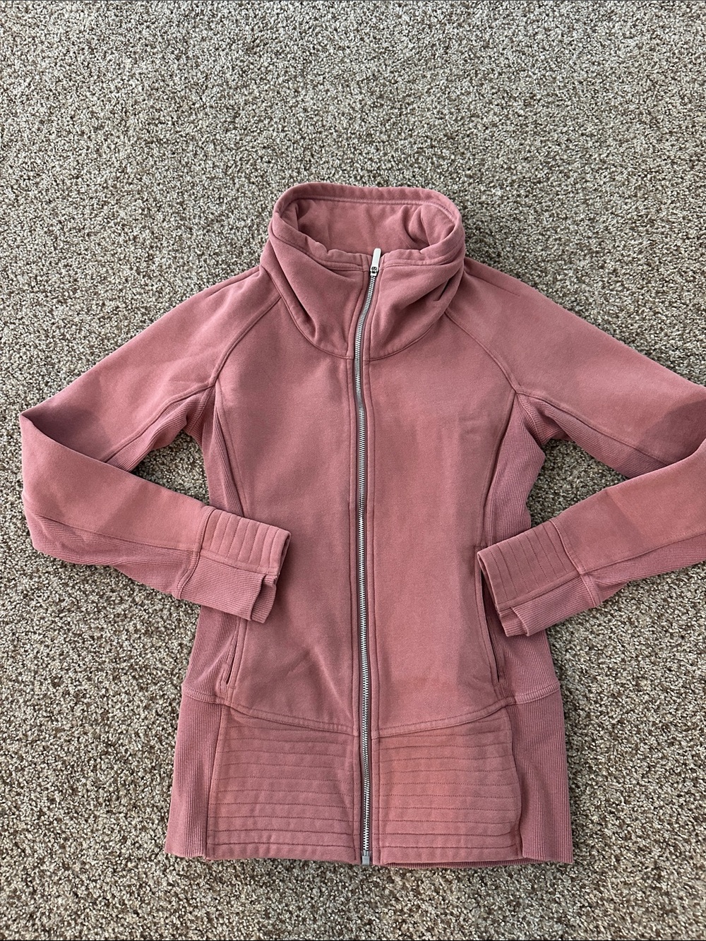 lululemon athletica Dusty Rose Teddy Full-Zip Jacket
